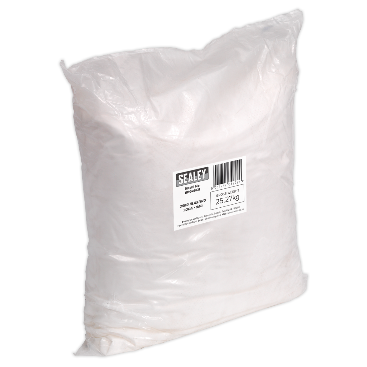 Sealey SBG25KG Blasting Soda 25kg Bag