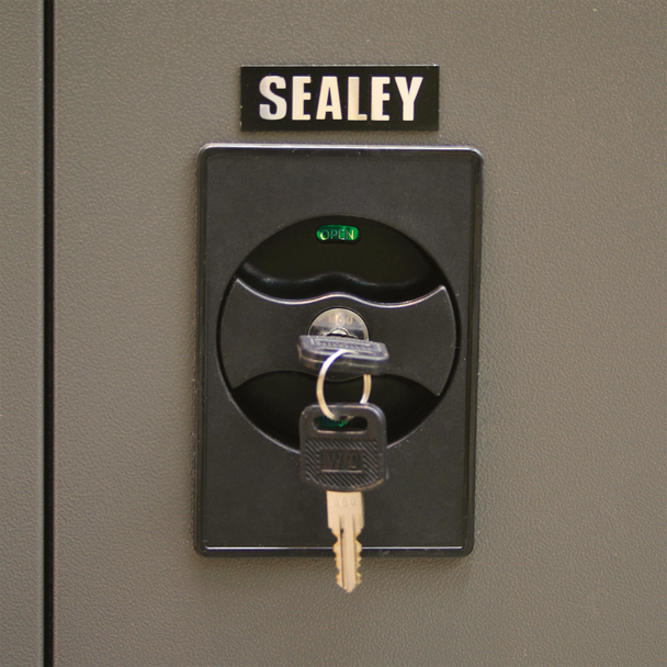 Sealey SC01 Floor Cabinet 4 Shelf 2 Door