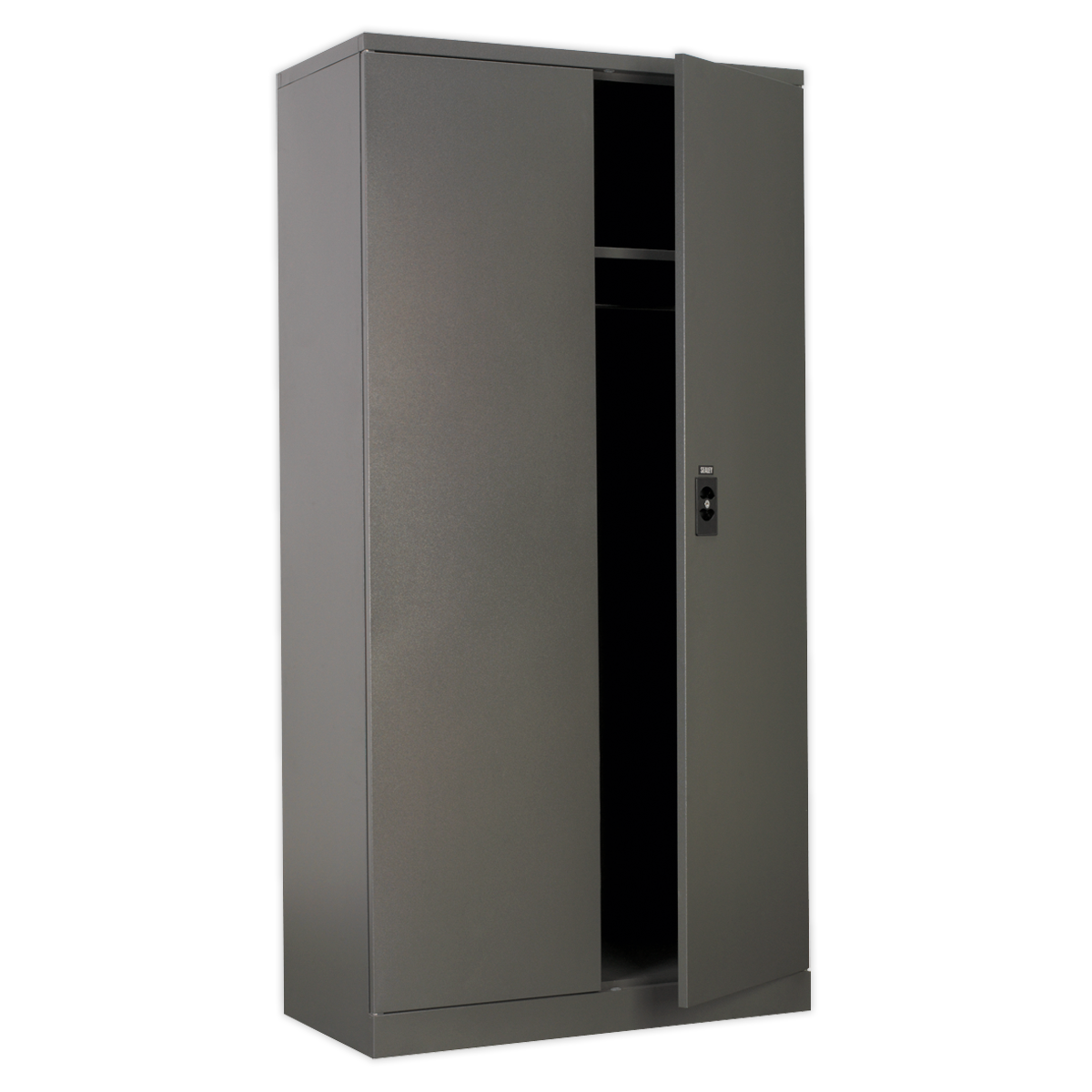Sealey SC02 Floor Cabinet 4 Shelf plus Hanging Rail 2 Door