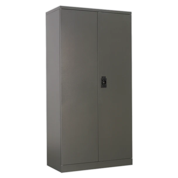 Sealey SC02 Floor Cabinet 4 Shelf plus Hanging Rail 2 Door