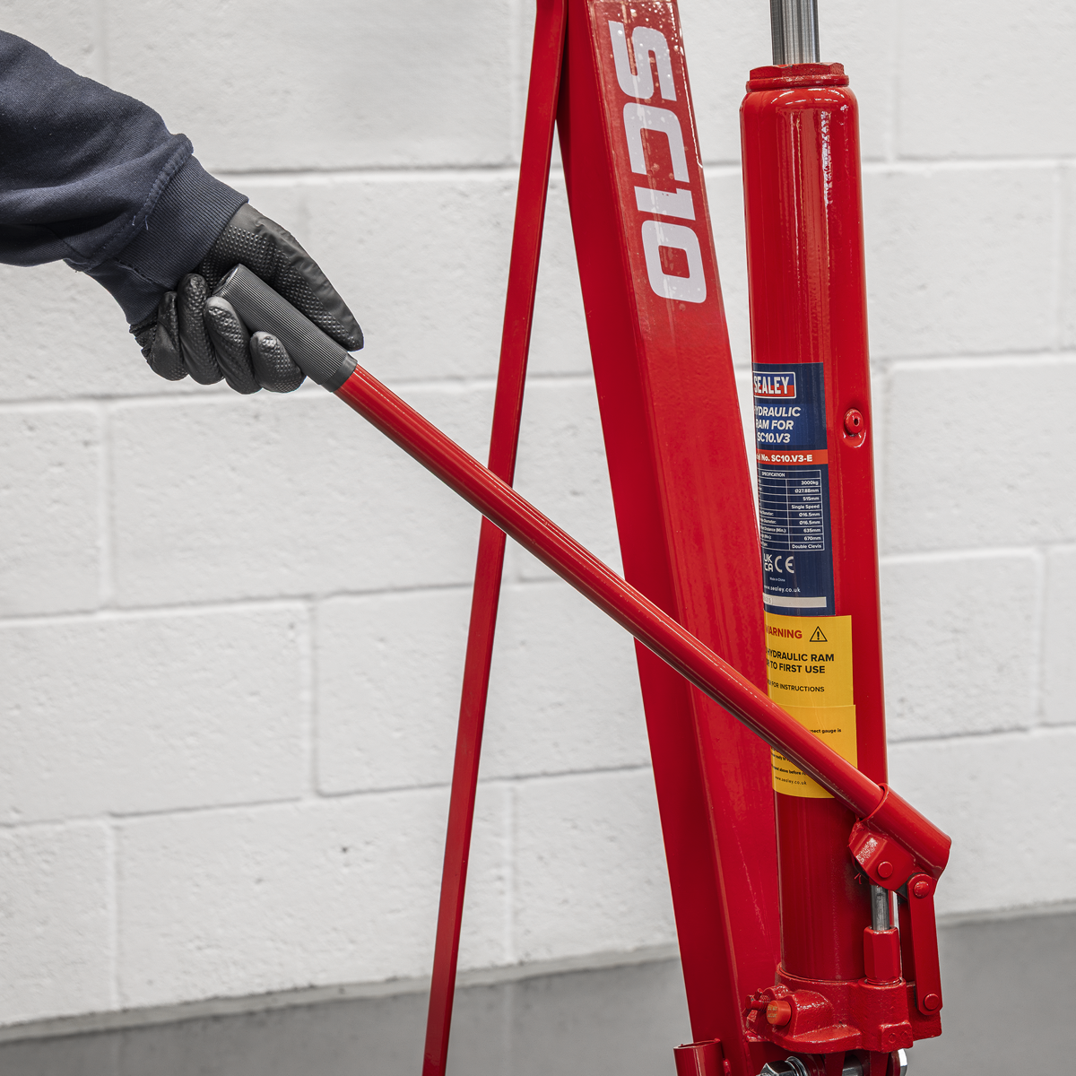 Sealey SC10 KD' Type Folding Crane 1 Tonne