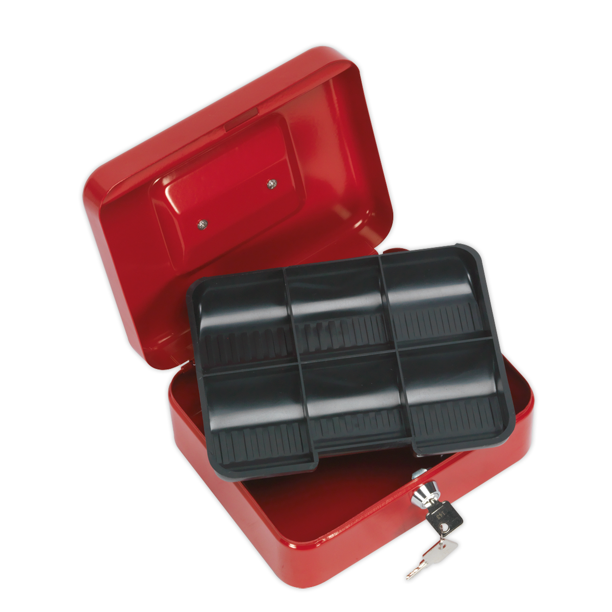 Sealey SCB2 Key Lock Cash Box 200 x 160 x 90mm