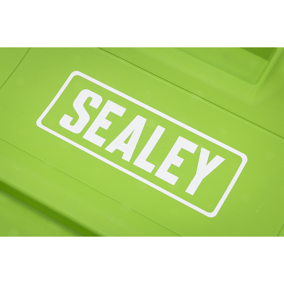 Sealey SCR80HV Composite Creeper with 6 Wheels - Hi-Vis Green