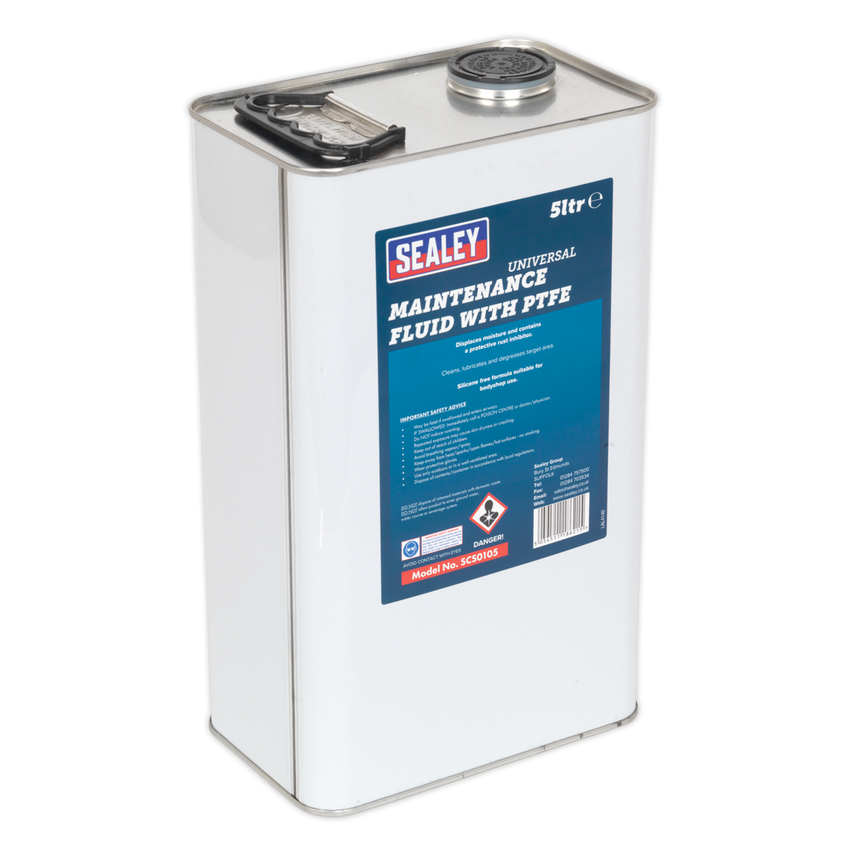 Sealey SCS0105 Universal Maintenance Fluid with PTFE 5L