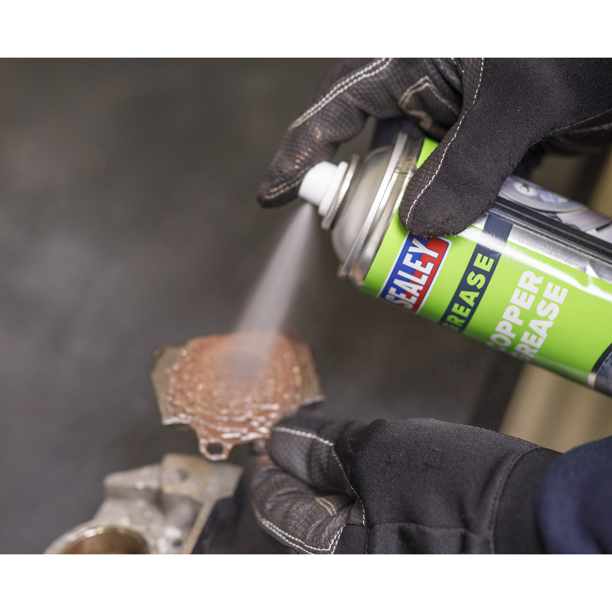 Sealey SCS016S Copper Grease Lubricant 500ml