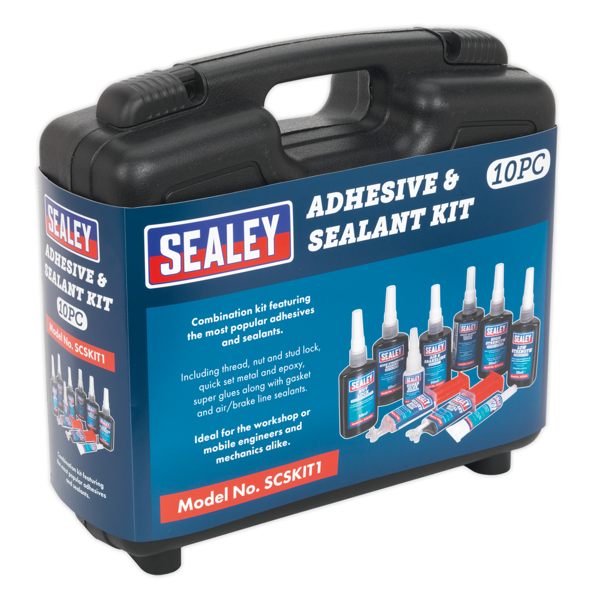 Sealey SCSKIT1 Adhesive & Sealant Kit 10pc