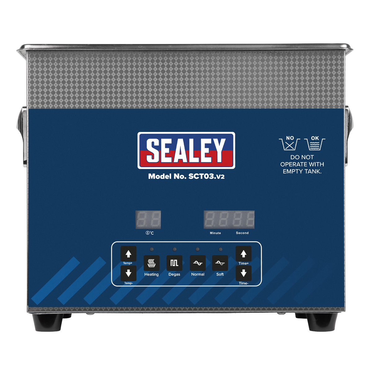 Sealey SCT03 Ultrasonic Cleaner 3L