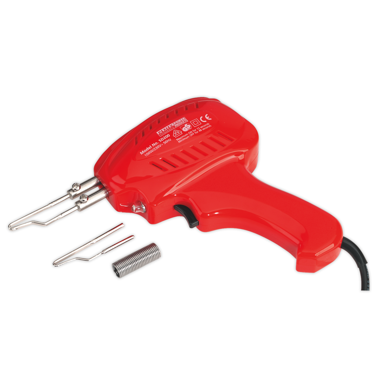 Sealey SD200 Soldering Gun Kit 100W