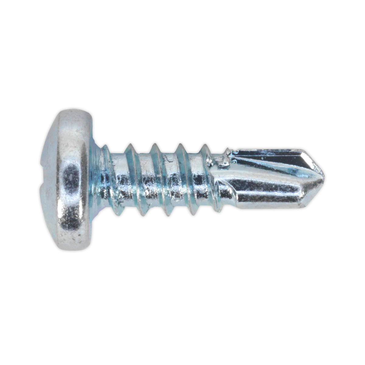Sealey SDPH4213 Self Drilling Screw 4.2 x 13mm Pan Head Phillips Zinc Pack of 100
