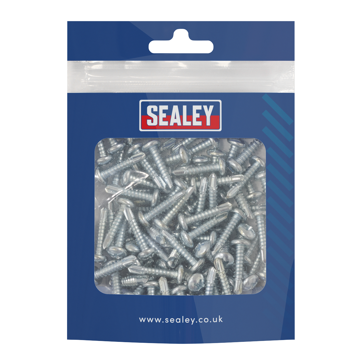 Sealey SDPH4219 Self Drilling Screw 4.2 x 19mm Pan Head Phillips Zinc Pack of 100