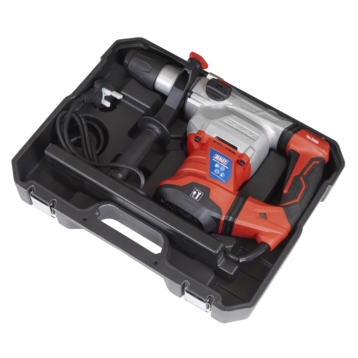 Sealey SDSMAX40 Rotary Hammer Drill SDS MAX 40mm 1500W/230V