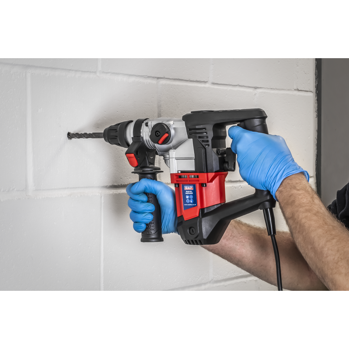 Sealey SDSPLUS26 Rotary Hammer Drill SDS Plus 26mm 900W/230V