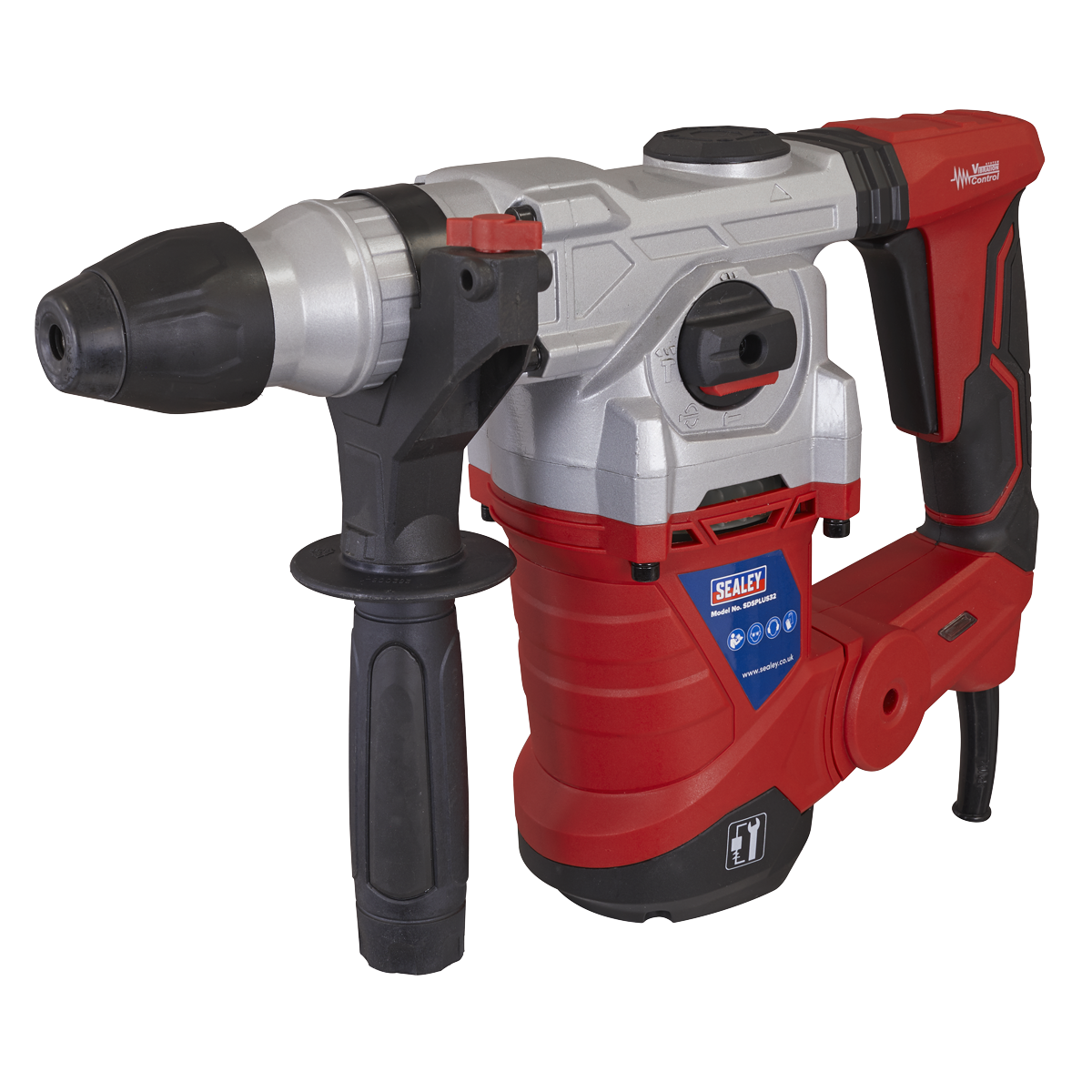 Sealey SDSPLUS32 Rotary Hammer Drill SDS Plus 32mm 1500W/230V