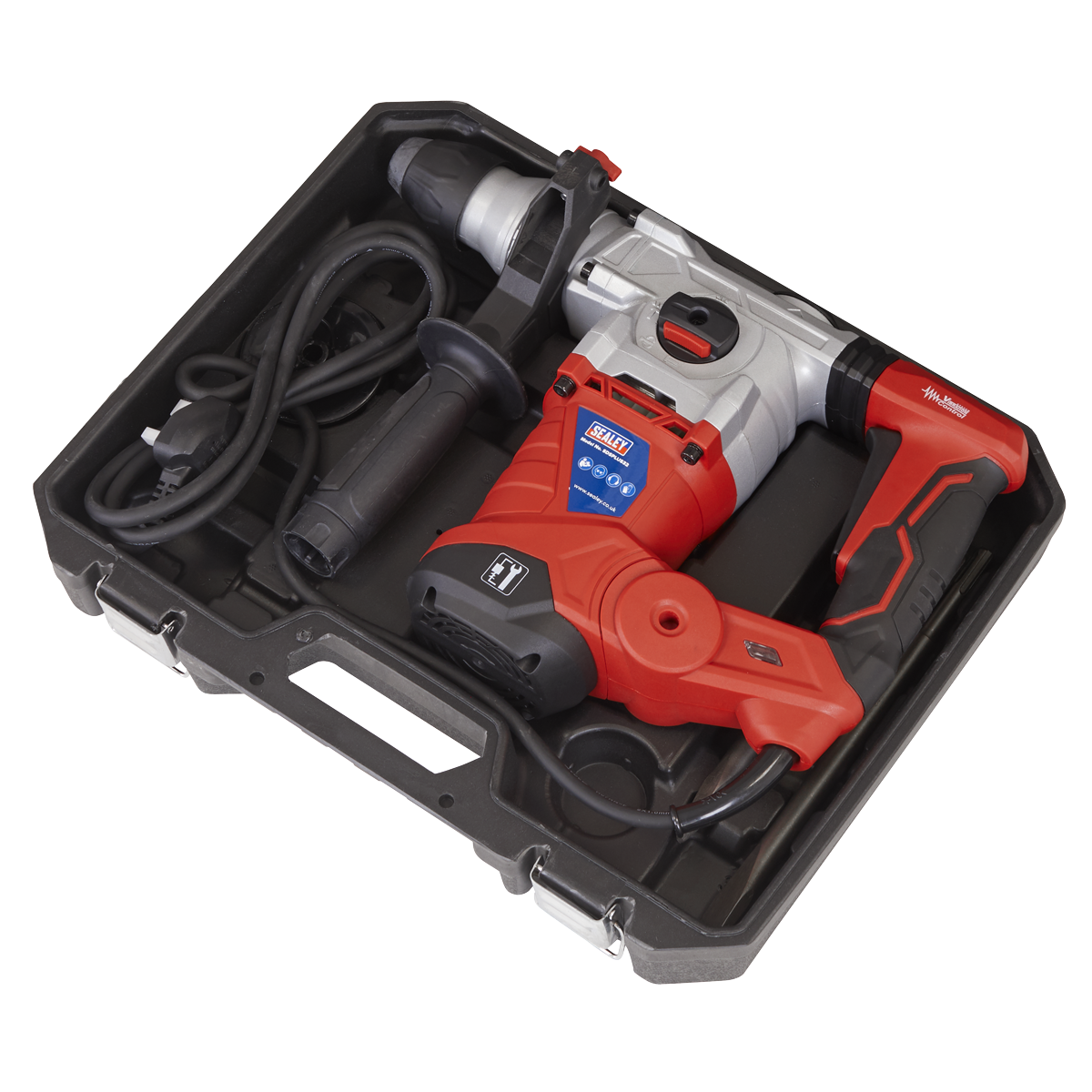 Sealey SDSPLUS32 Rotary Hammer Drill SDS Plus 32mm 1500W/230V