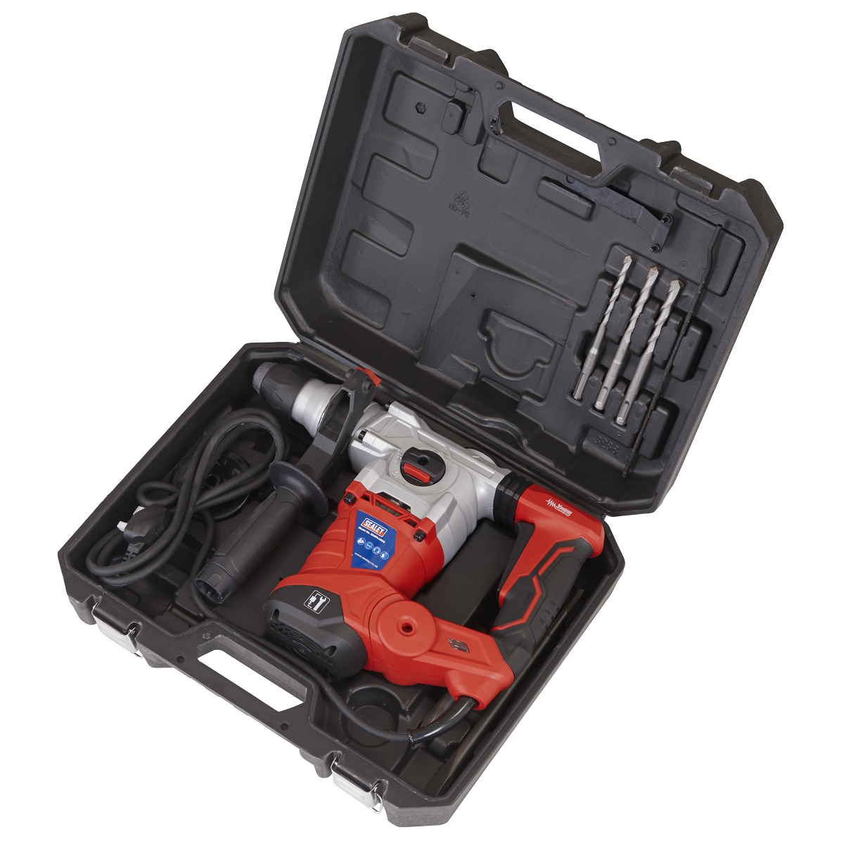 Sealey SDSPLUS32 Rotary Hammer Drill SDS Plus 32mm 1500W/230V