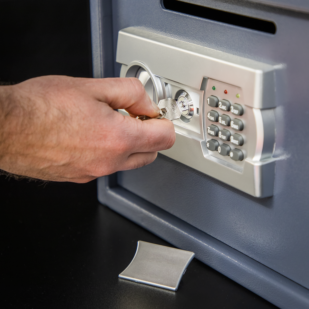 Sealey SECS01DS Electronic Combination Security Safe with Deposit Slot 350 x 250 x 250mm
