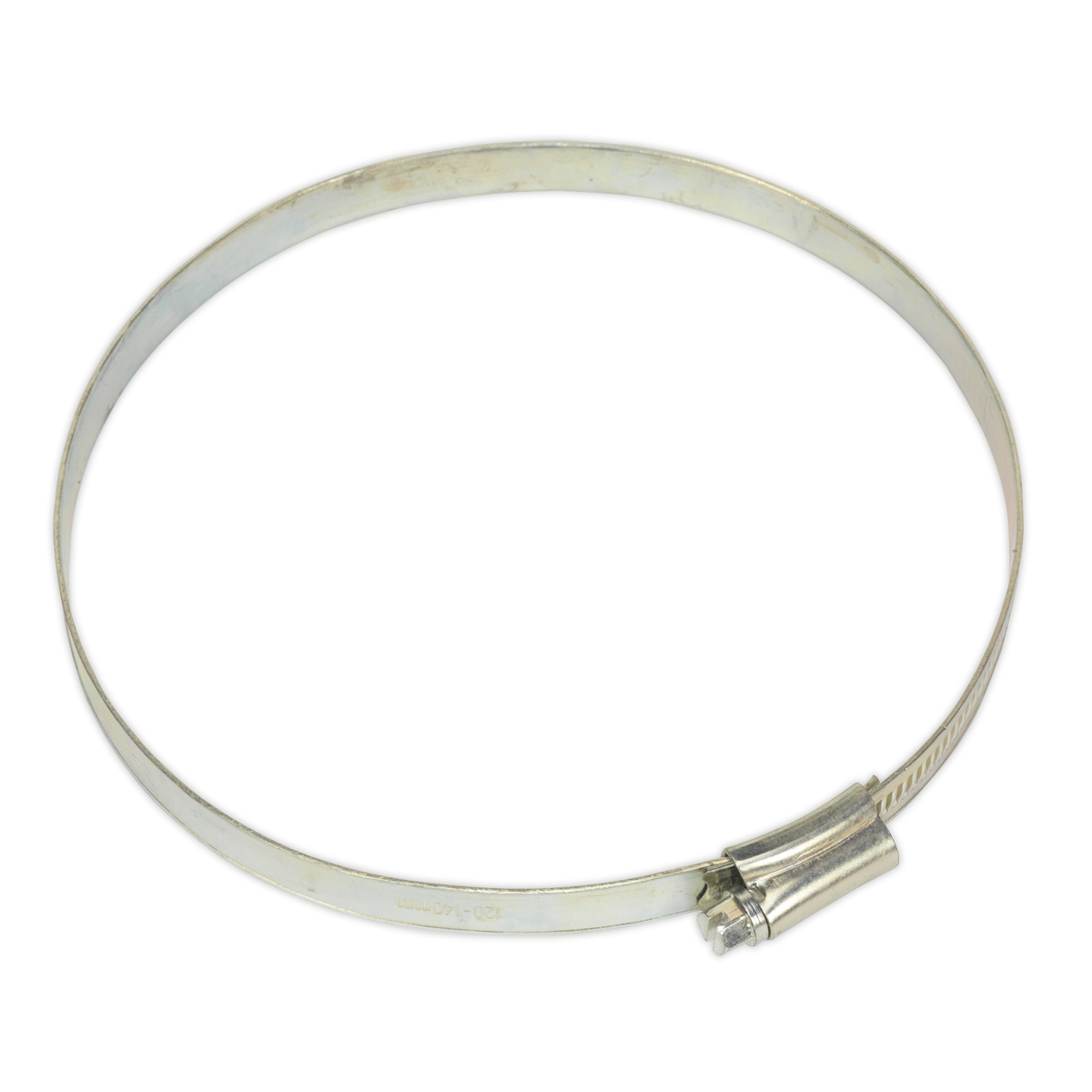Sealey SHC6 Hose Clip Zinc Plated Ø120-140mm Pack of 10
