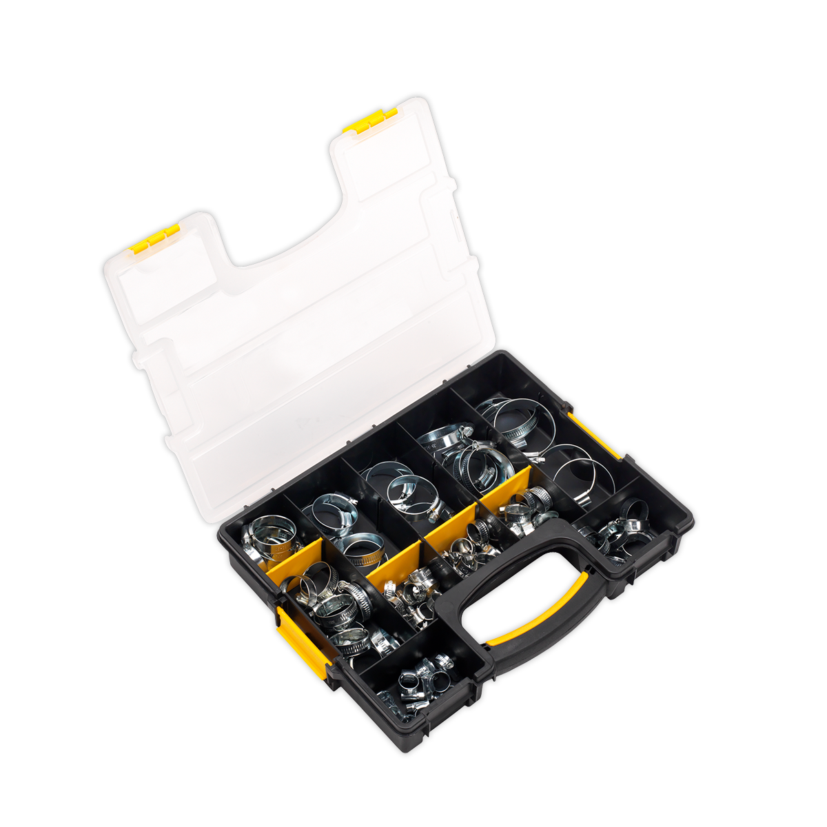 Sealey SHC85AC Hose Clip Assortment 85pc Ø8-57mm