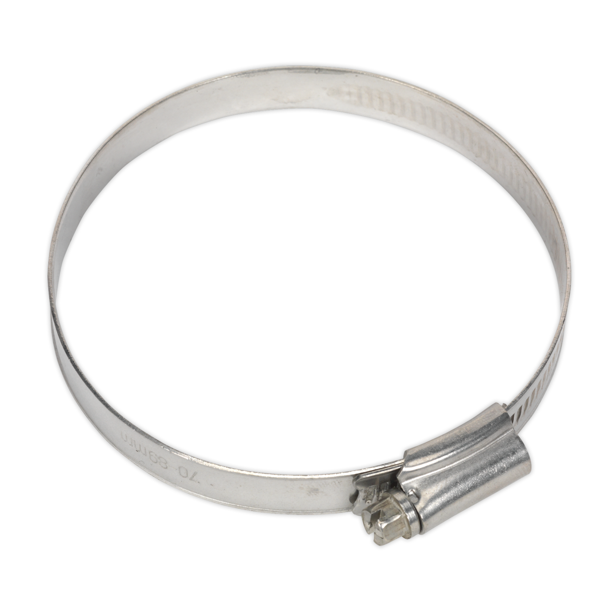 Sealey SHCSS3X Hose Clip Stainless Steel Ø70-89mm Pack of 5