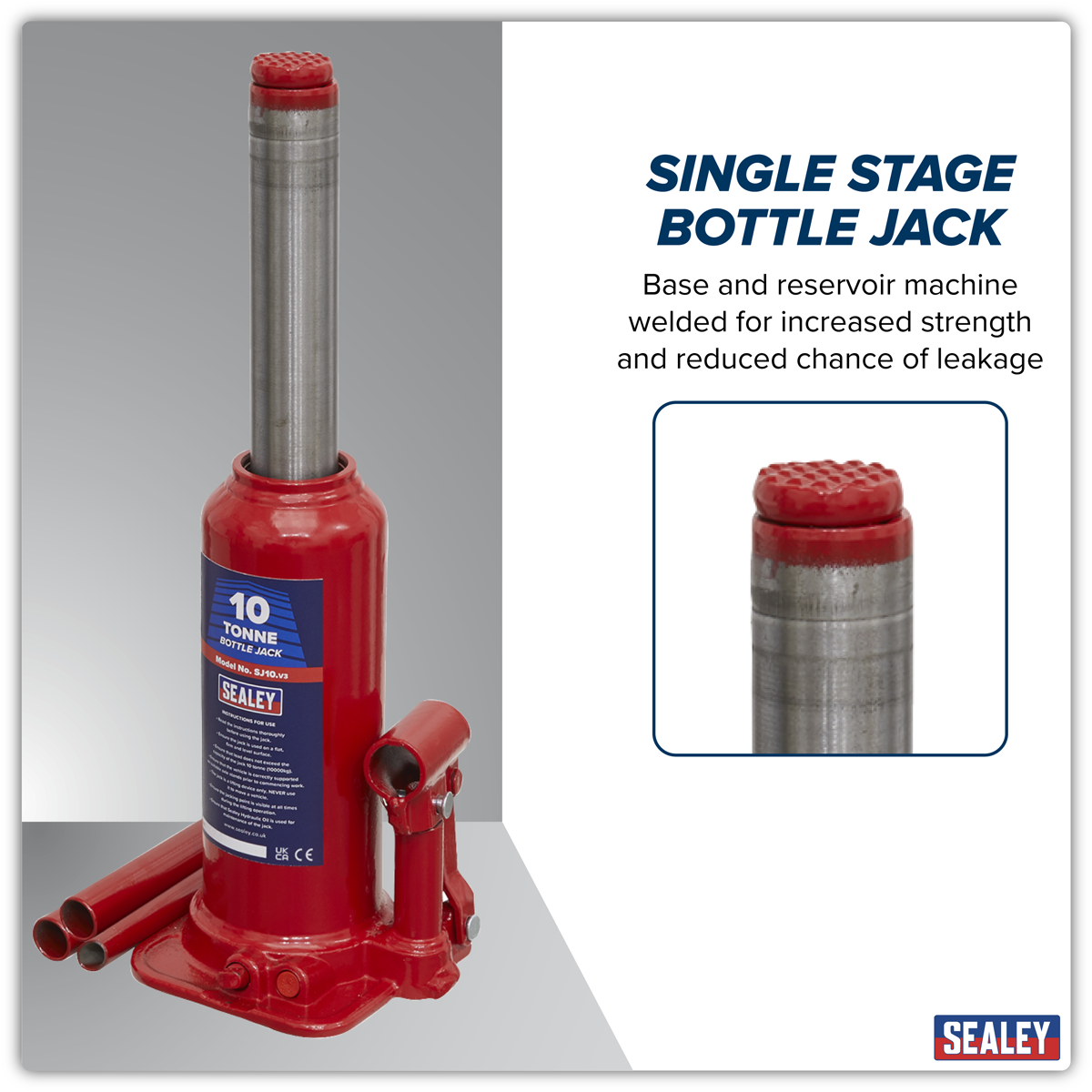Sealey SJ10 Bottle Jack 10tonne