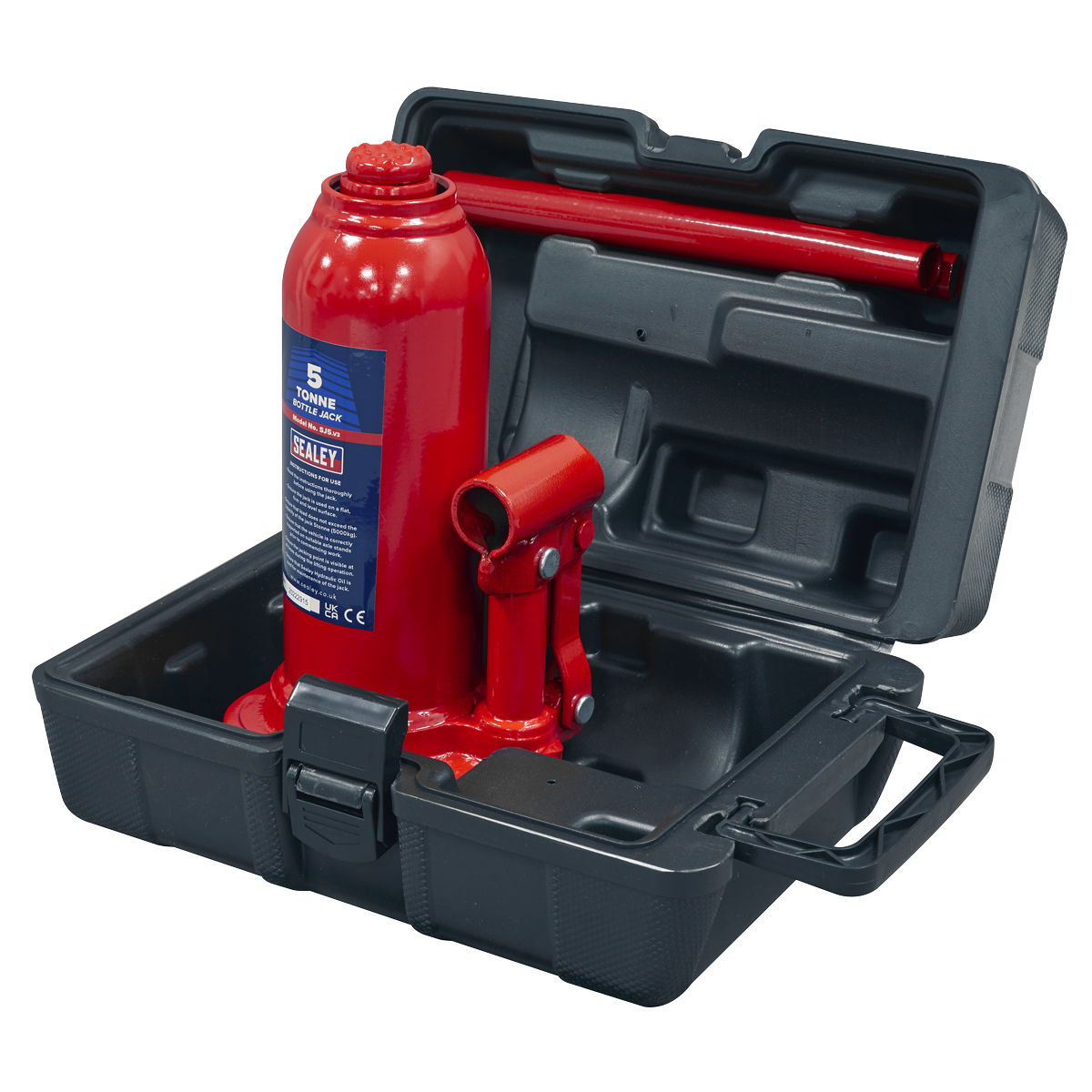 Sealey SJ5BMC Bottle Jack 5tonne with Storage Case