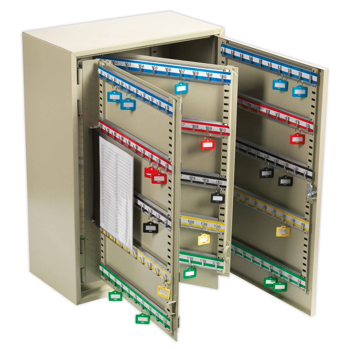Sealey SKC300 Key Cabinet 300 Key Capacity