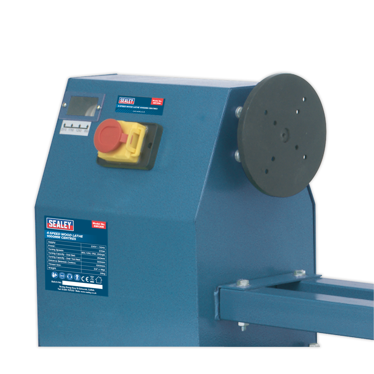 Sealey SM1308 Wood Lathe 1000mm