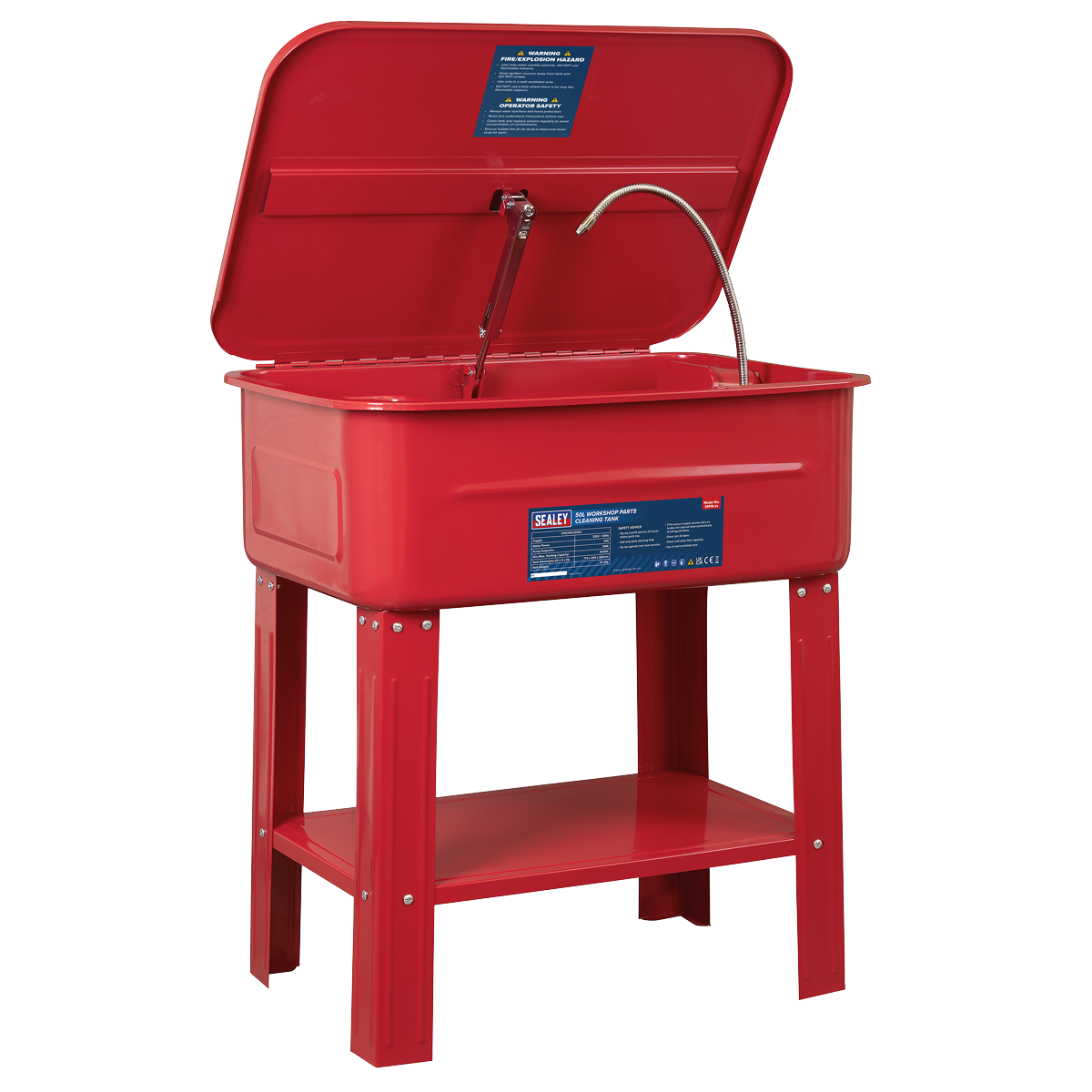 Sealey SM19 Workshop Parts Washer 50L