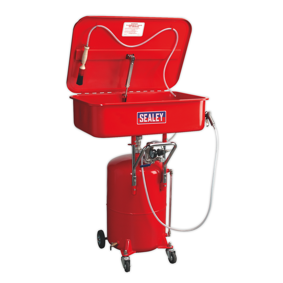 Sealey SM224 Mobile Parts Cleaning Tank Air Operated with Reservoir