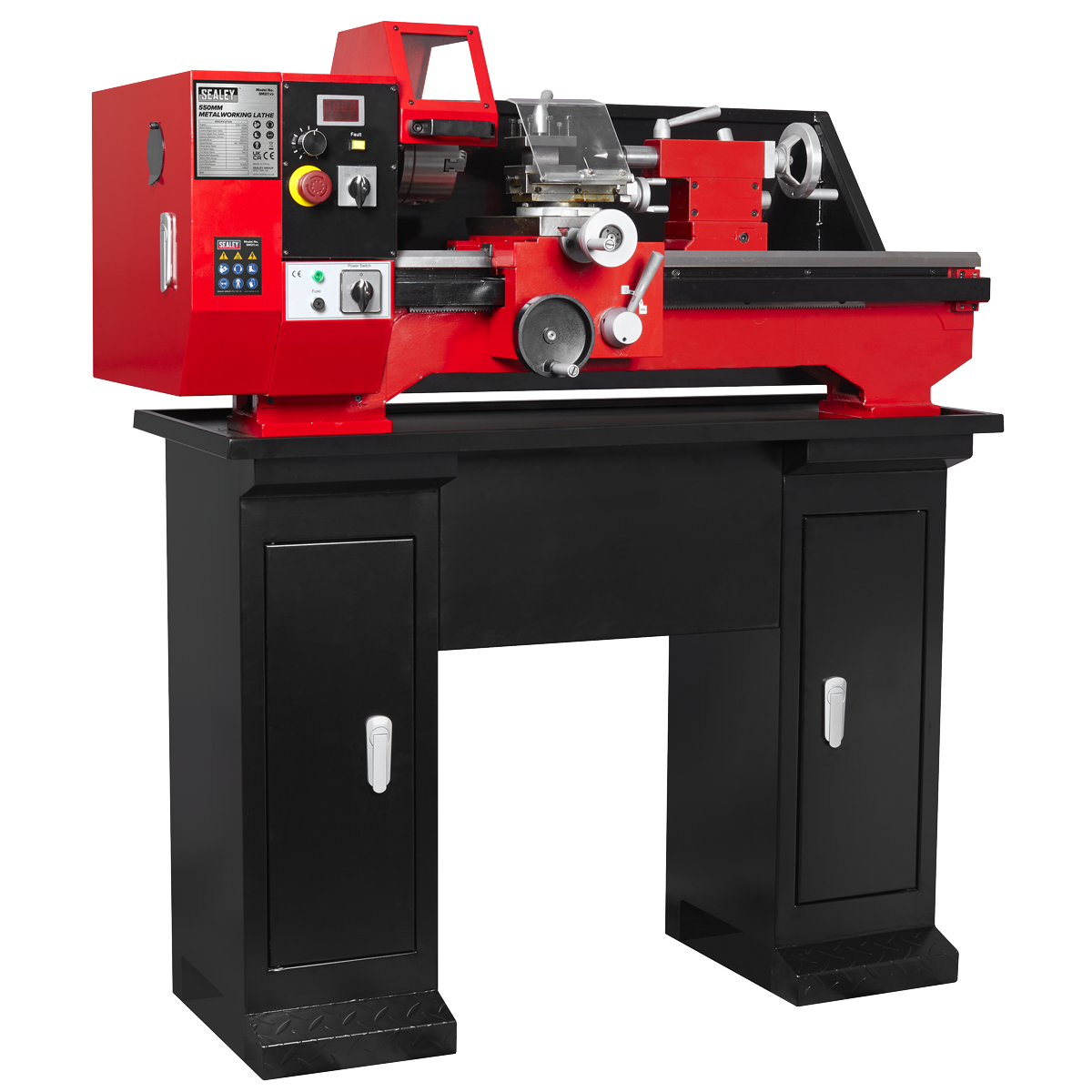 Sealey SM27COMBO Metalworking Lathe 500mm Between Centres with Floor Stand