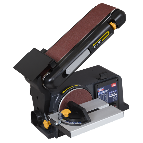 Sealey SM914 915 x 100mm Belt/150mm Disc Sander 370W/230V
