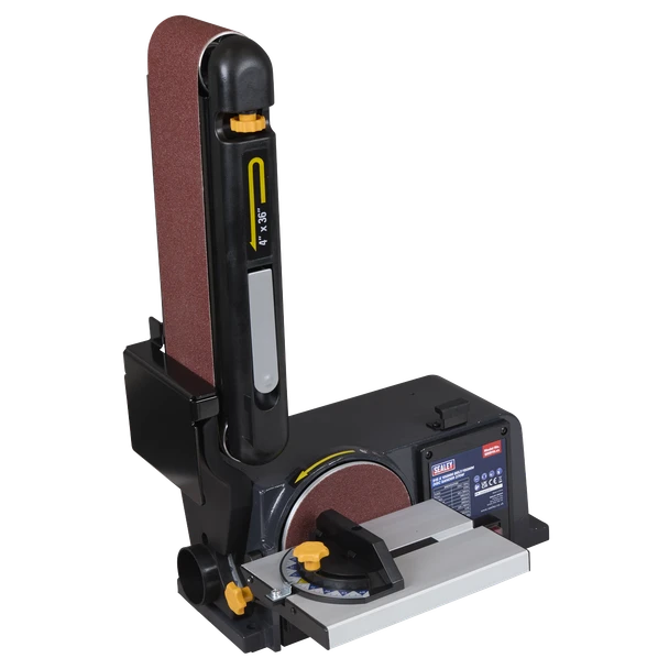 Sealey SM914 915 x 100mm Belt/150mm Disc Sander 370W/230V
