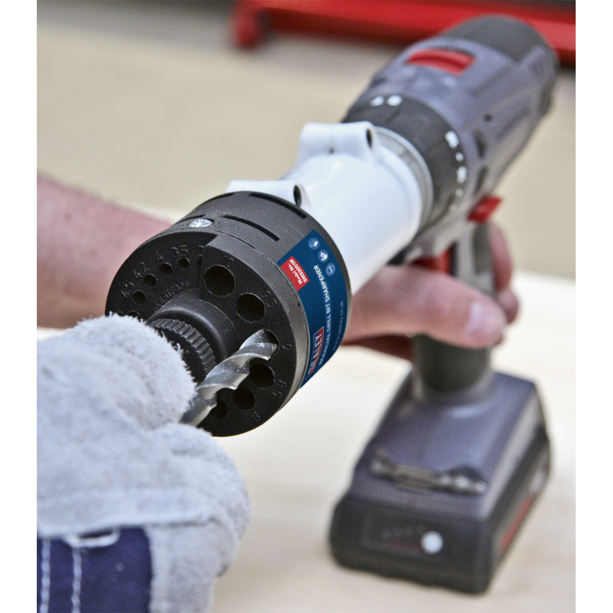 Sealey SMS2001M Manual Drill Bit Sharpener