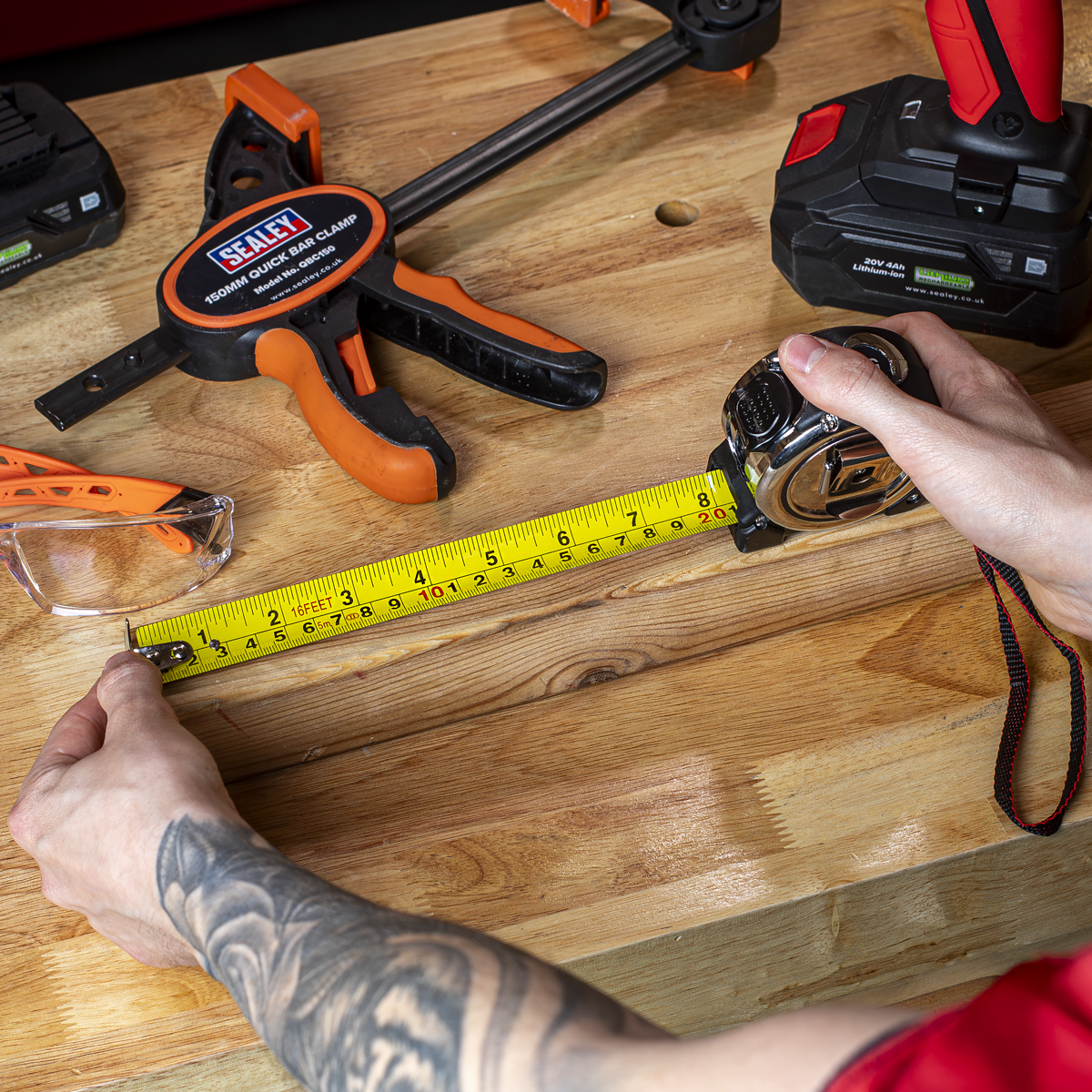 Sealey SMT5P Professional Tape Measure 5m(16ft)