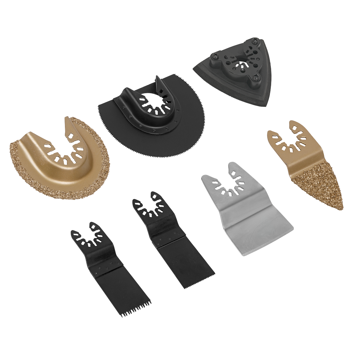Sealey SMTS7 All-Purpose Multi-Tool Blade Set 7pc