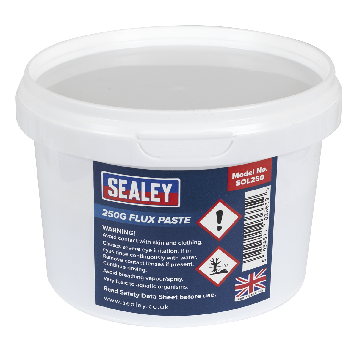 Sealey SOL250 Flux Paste 250g