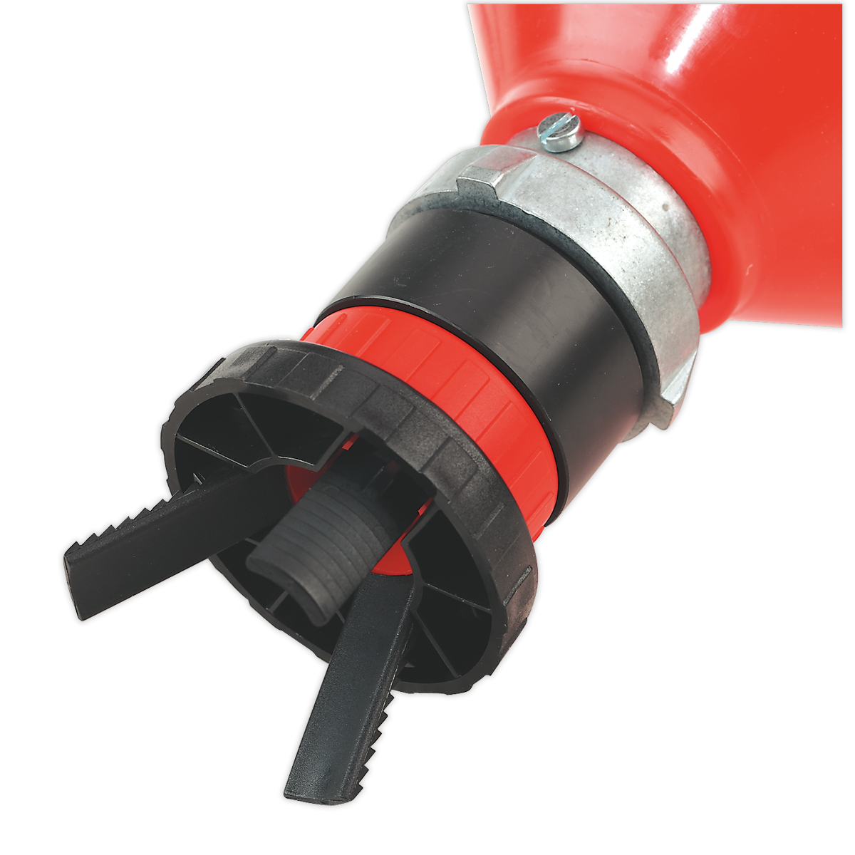 Sealey SOLV/SFU Solvent Safety Funnel with Universal Drum Adaptor