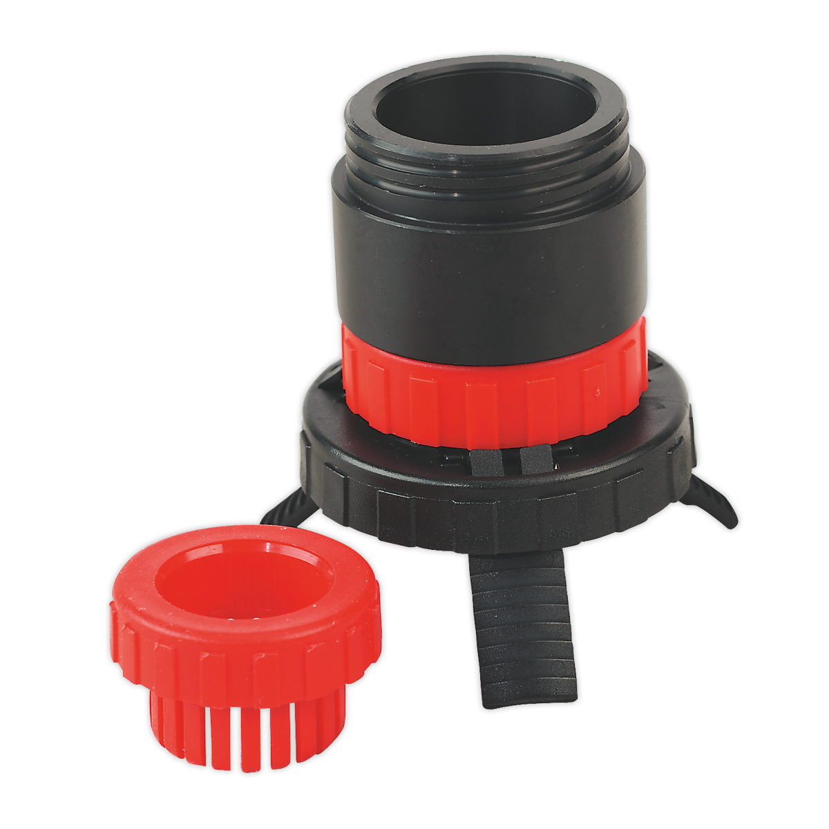 Sealey SOLV/SFX Universal Drum Adaptor fits SOLV/SF to Plastic Pouring Spouts