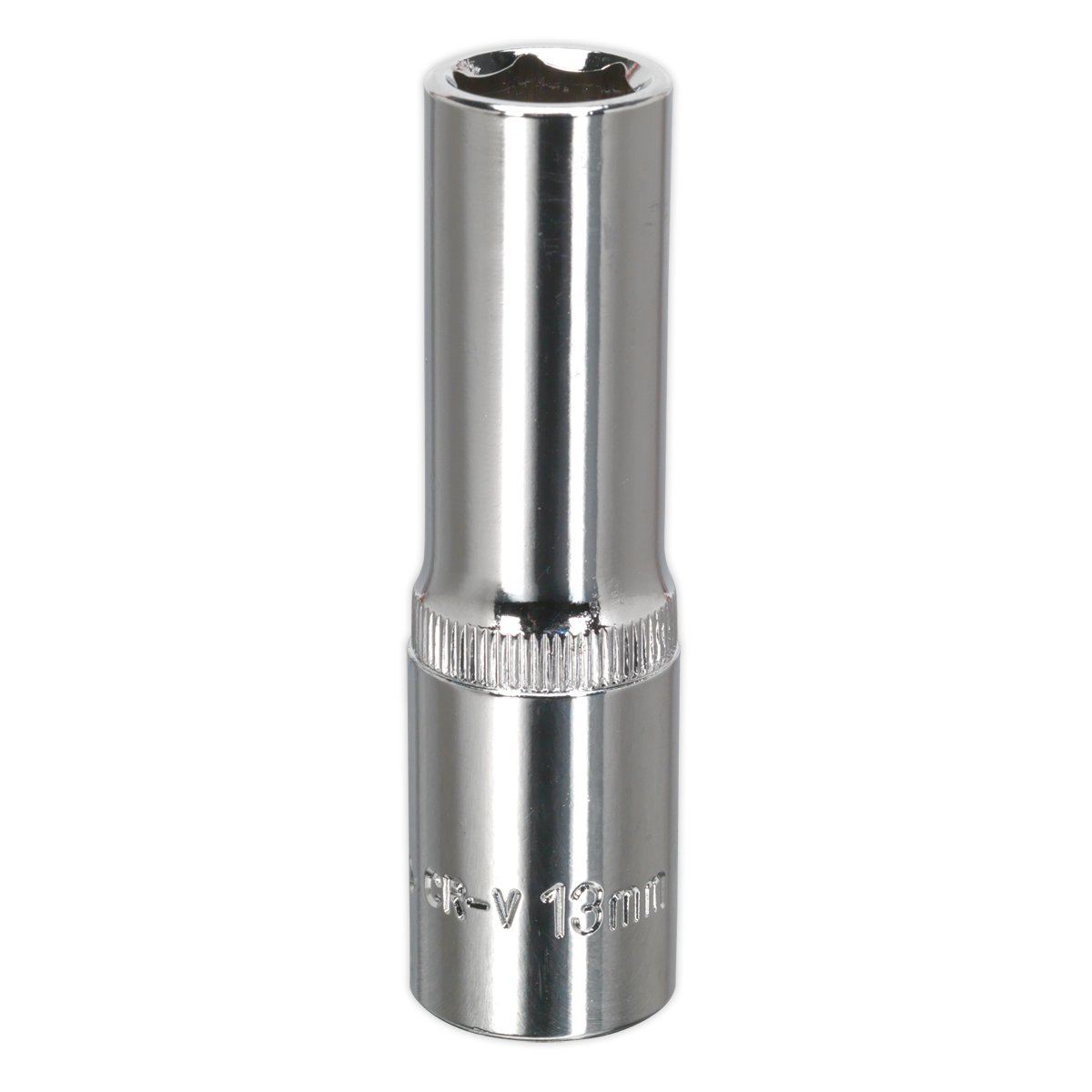 Sealey SP1213D WallDrive® Socket 13mm Deep 1/2"Sq Drive Fully Polished