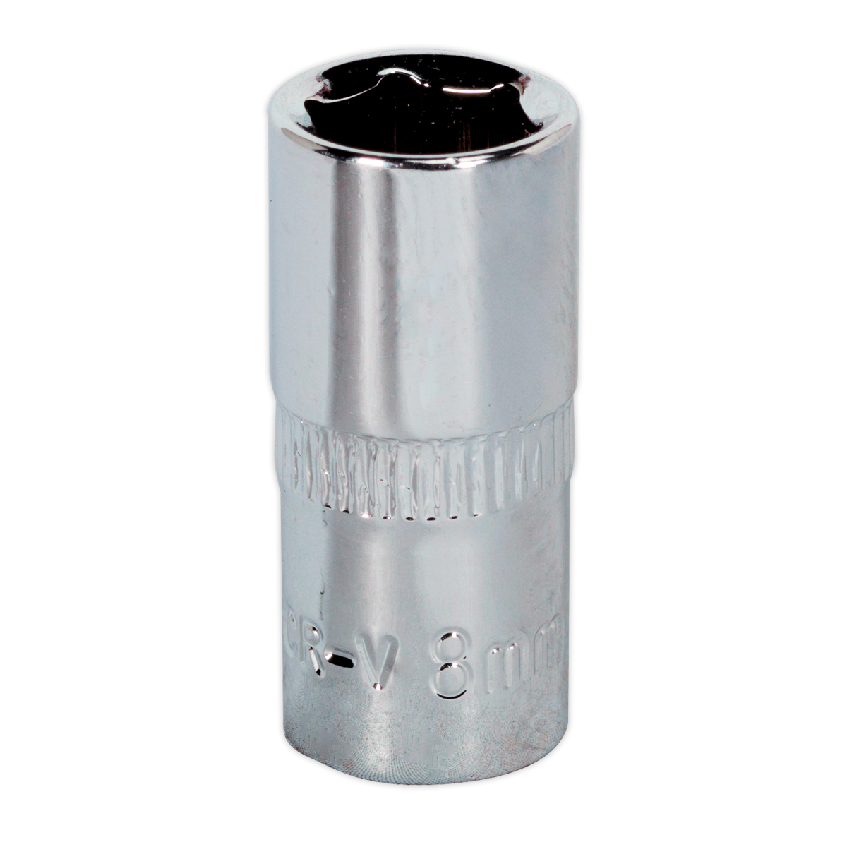 Sealey SP1408 WallDrive® Socket 8mm 1/4"Sq Drive Fully Polished