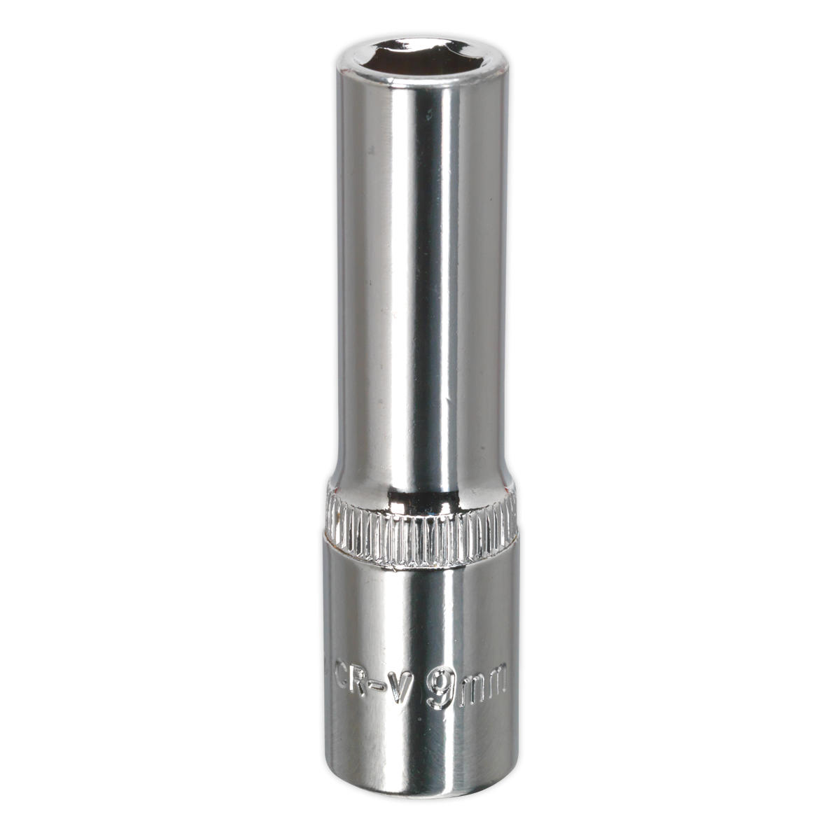 Sealey SP3809D WallDrive® Socket 9mm Deep 3/8"Sq Drive Fully Polished