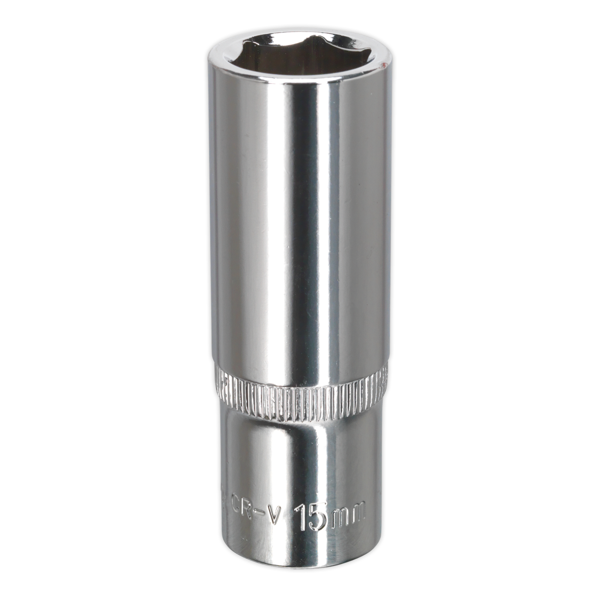 Sealey SP3815D WallDrive® Socket 15mm Deep 3/8"Sq Drive Fully Polished