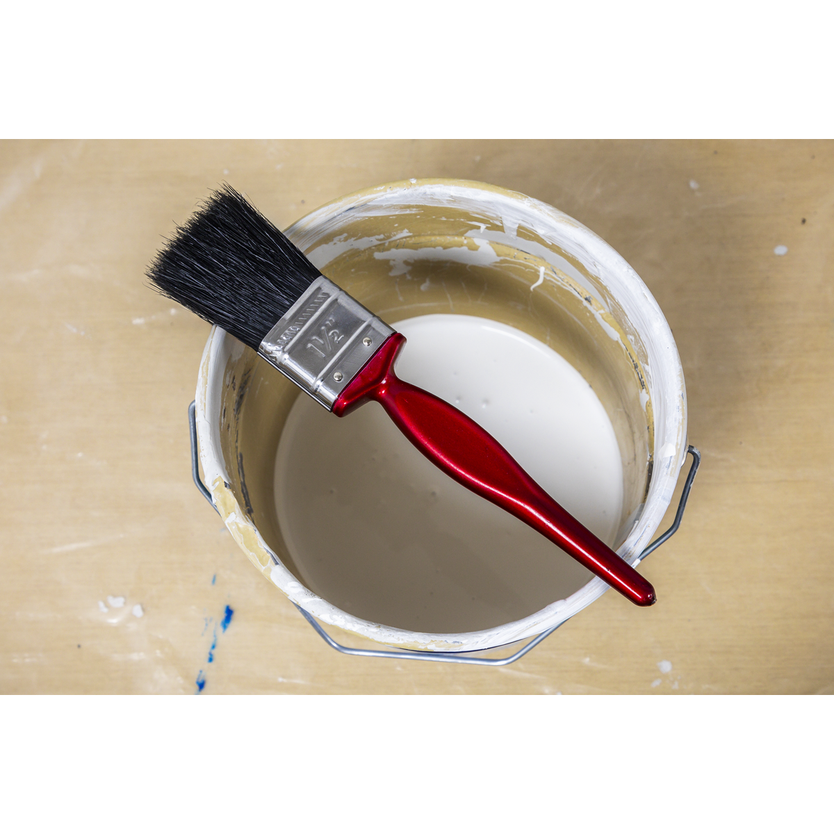 Sealey SPB38S Pure Bristle Paint Brush 38mm Pack of 10