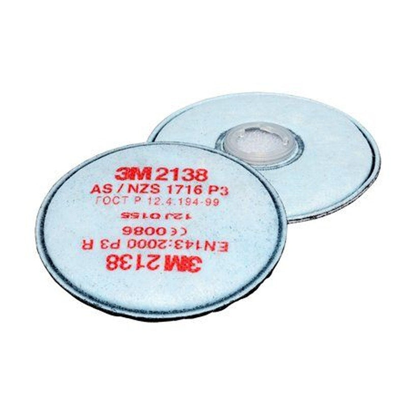 3M 2138 Particulate Filter P3 R - 20 filters