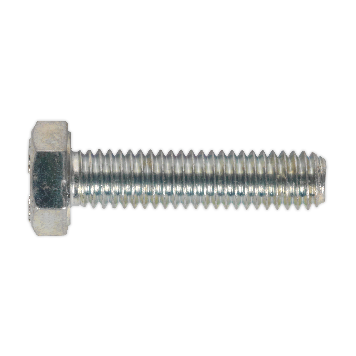 Sealey SS625 HT Setscrew M6 x 25mm 8.8 Zinc Pack of 50