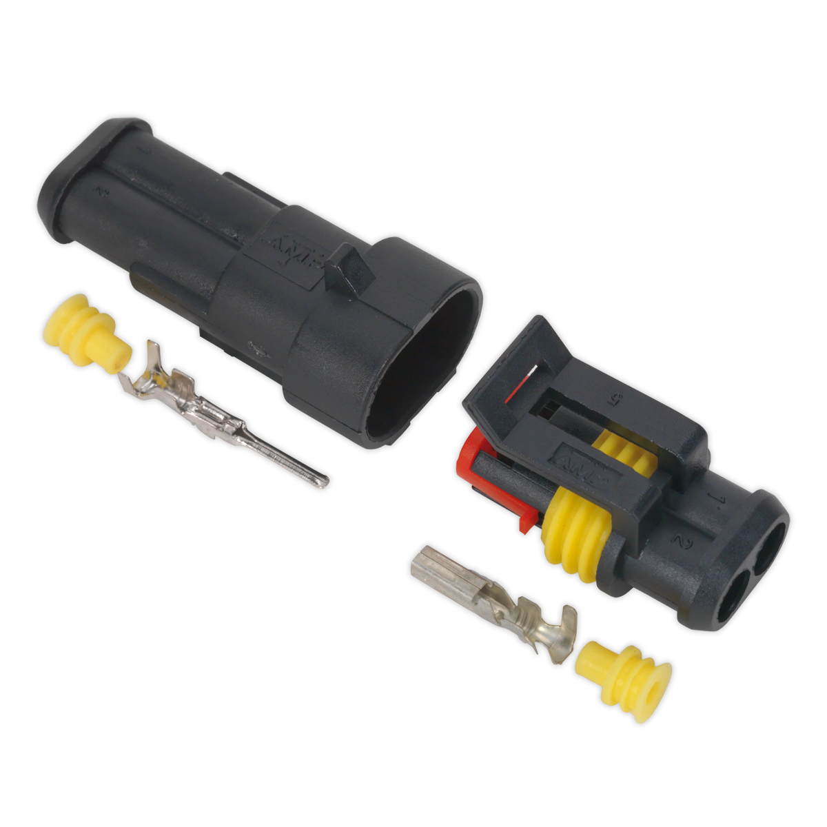 Sealey SSC2MF Superseal Male & Female Connector 2-Way 1pr