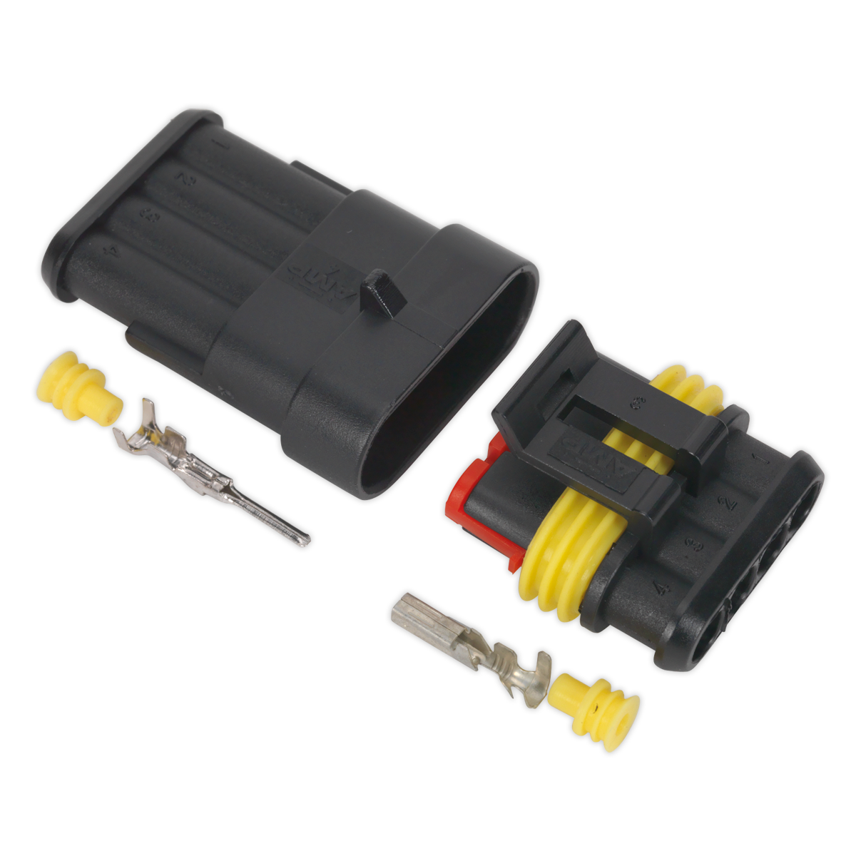Sealey SSC4MF Superseal Male & Female Connector 4-Way