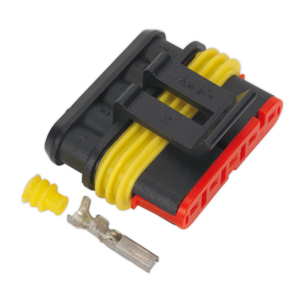 Sealey SSC5F Superseal Female Connector 5-Way Pack of 3