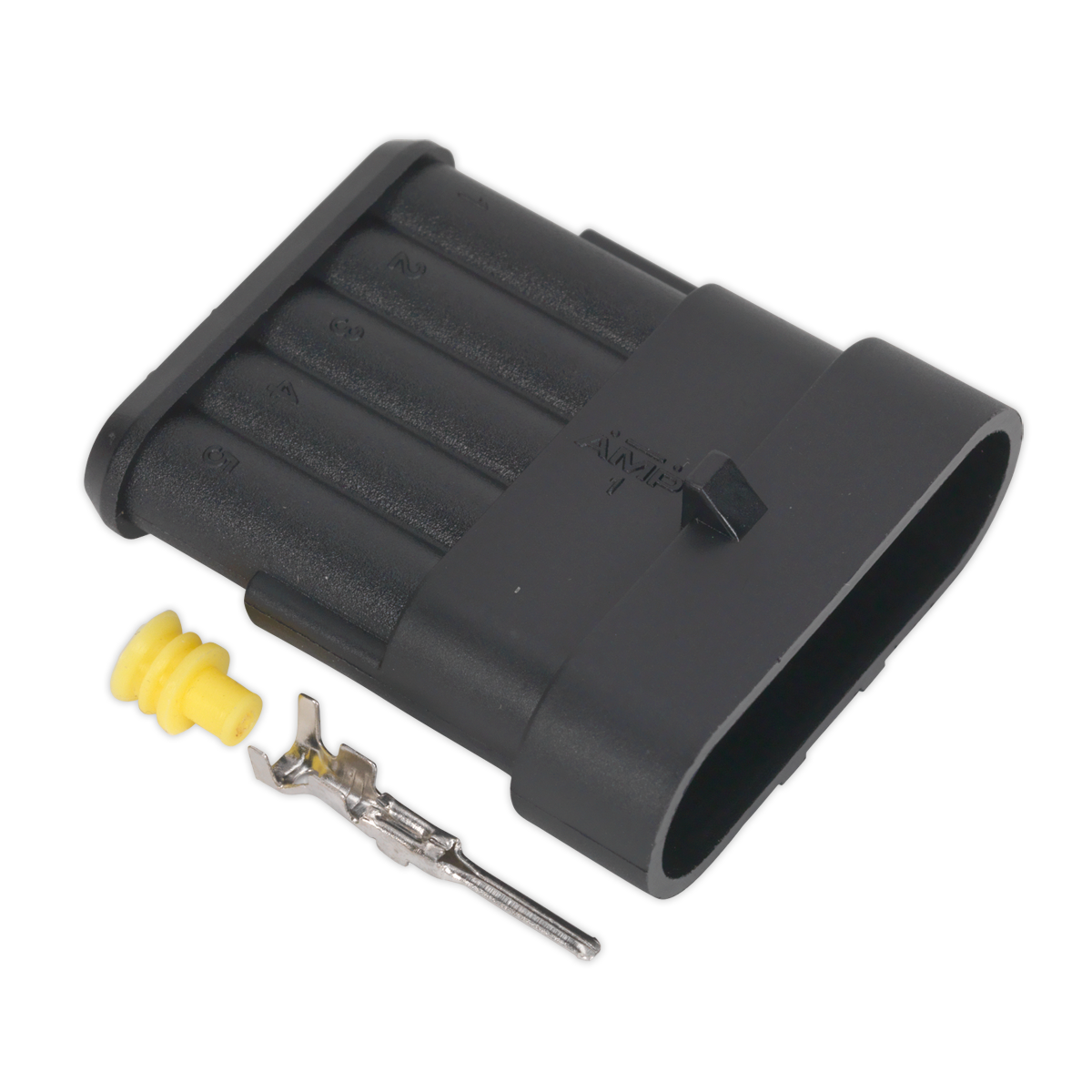 Sealey SSC5M Superseal Male Connector 5-Way Pack of 3
