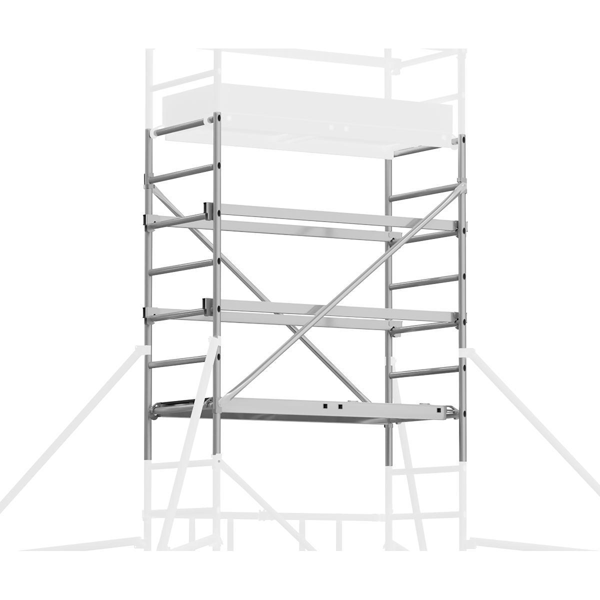 Sealey SSCL3 Platform Scaffold Tower Extension Pack 3 EN 1004